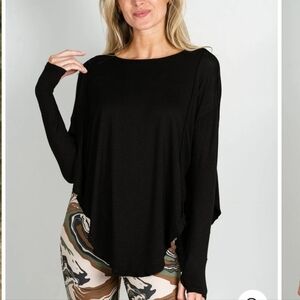 Jala Flow Top - Black